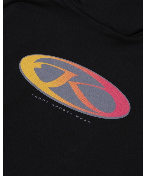 KEBOZ（ケボズ）の「SF SWEAT HOODIE（パーカー・メンズ・オレンジ/ブラック/グレー・L/XL/M/S/2XL）」の11枚目の写真