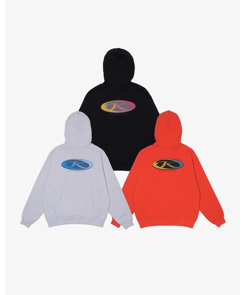 KEBOZ（ケボズ）の「SF SWEAT HOODIE（パーカー・メンズ・オレンジ/ブラック/グレー・L/XL/M/S/2XL）」の8枚目の写真