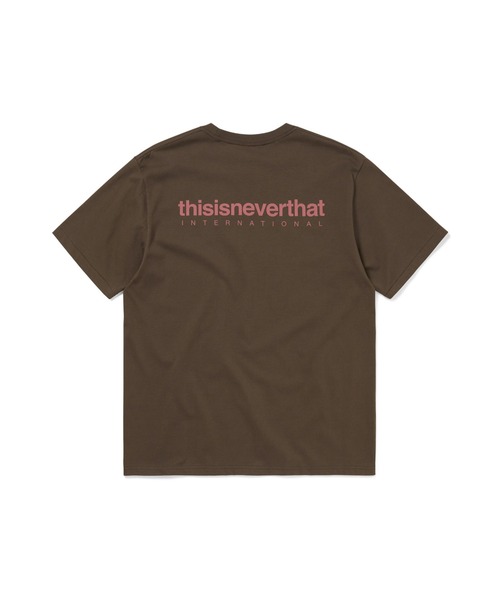 セール】INTL. Logo Tee（Tシャツ/カットソー）｜thisisneverthat