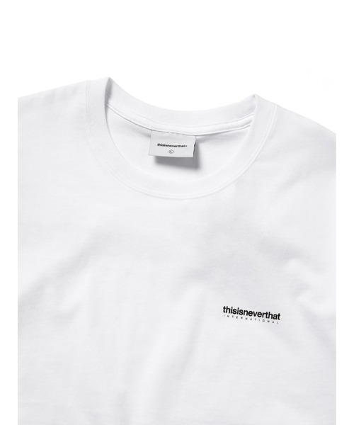 thisisneverthat(ディスイズネバーザット)の「INTL. Logo Tee(Tシャツ/カットソー・メンズ・ブラウン/ホワイト/ダークグレー/ブラック・L/M/S/XL)」の5枚目の写真