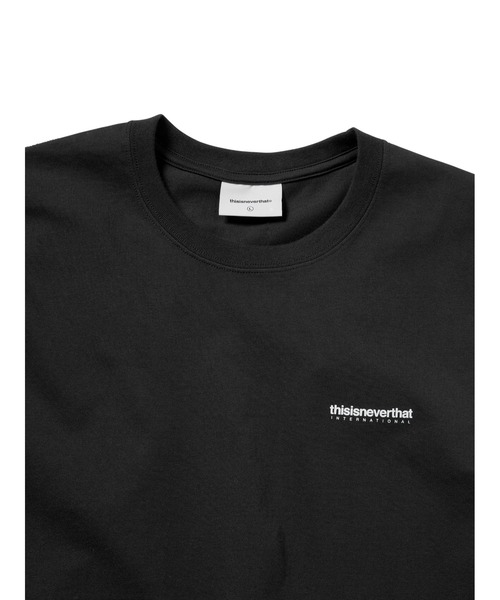 INTL. Logo Tee（Tシャツ/カットソー）｜thisisneverthat（ディスイズ