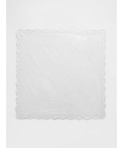 GAP(ギャップ)の「アイレット バンダナスカーフ(バンダナ/スカーフ・レディース・ブルー/オフホワイト/イエロー・ONE SIZE)」の7枚目の写真