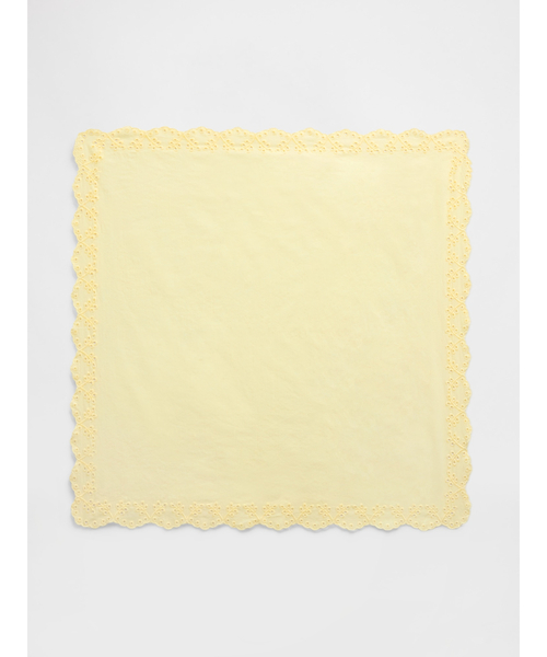 GAP(ギャップ)の「アイレット バンダナスカーフ(バンダナ/スカーフ・レディース・ブルー/オフホワイト/イエロー・ONE SIZE)」の8枚目の写真