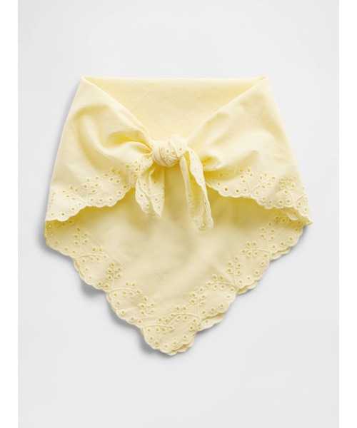 GAP(ギャップ)の「アイレット バンダナスカーフ(バンダナ/スカーフ・レディース・ブルー/オフホワイト/イエロー・ONE SIZE)」の5枚目の写真