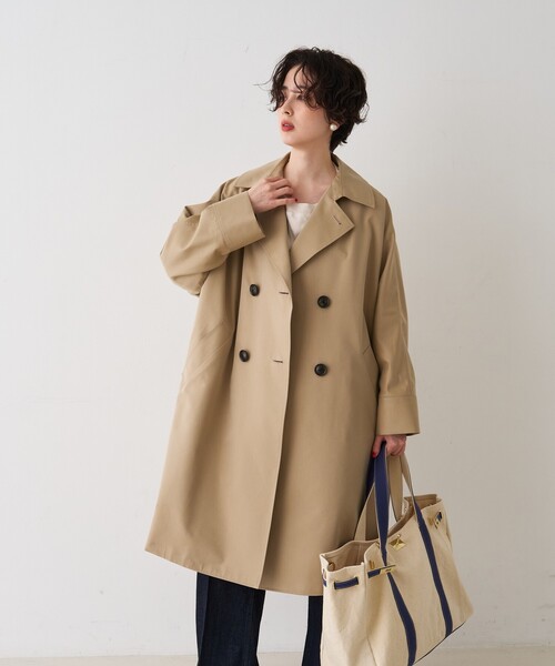 TICCA（ティッカ）の「【TICCA/ティッカ】別注テントトレンチコート（トレンチコート・レディース・ベージュ・フリー）」の5枚目の写真