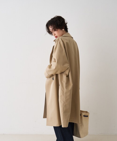 TICCA（ティッカ）の「【TICCA/ティッカ】別注テントトレンチコート（トレンチコート・レディース・ベージュ・フリー）」の6枚目の写真