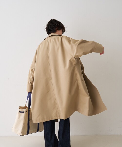 TICCA（ティッカ）の「【TICCA/ティッカ】別注テントトレンチコート（トレンチコート・レディース・ベージュ・フリー）」の8枚目の写真