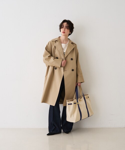 TICCA（ティッカ）の「【TICCA/ティッカ】別注テントトレンチコート（トレンチコート・レディース・ベージュ・フリー）」の10枚目の写真