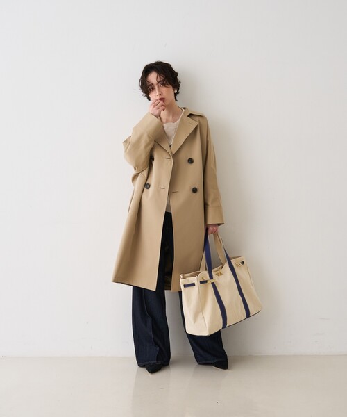 TICCA（ティッカ）の「【TICCA/ティッカ】別注テントトレンチコート（トレンチコート・レディース・ベージュ・フリー）」の11枚目の写真