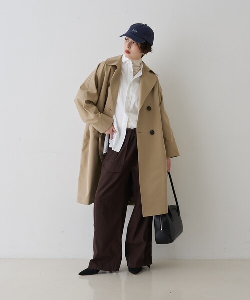 TICCA（ティッカ）の「【TICCA/ティッカ】別注テントトレンチコート（トレンチコート・レディース・ベージュ・フリー）」の21枚目の写真