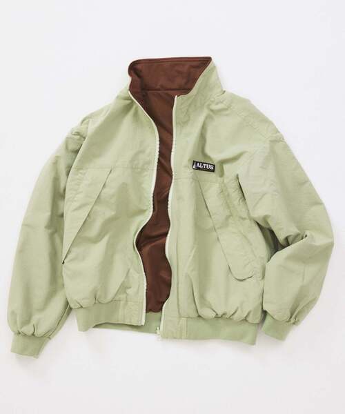 ALTUS(アルタス)の「ALTUS MOUNTAIN GEAR / アルタス 別注 リバーシブル シェルド ジャケット(その他アウター・メンズ・ベージュ/ブラウン/サファリグリーン・LARGE/MEDIUM)」の3枚目の写真