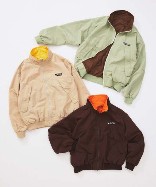ALTUS(アルタス)の「ALTUS MOUNTAIN GEAR / アルタス 別注 リバーシブル シェルド ジャケット(その他アウター・メンズ・ベージュ/ブラウン/サファリグリーン・LARGE/MEDIUM)」の7枚目の写真