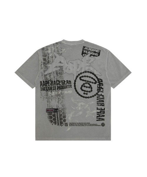 AAPE BY A BATHING APE（エーエイプバイアベイシングエイプ）の「AAPE FANCY MAIN TEE（Tシャツ/カットソー・メンズ・カーキ/ライトグレー・XX-LARGE/LARGE/SMALL/MEDIUM/X-LARGE）」の3枚目の写真