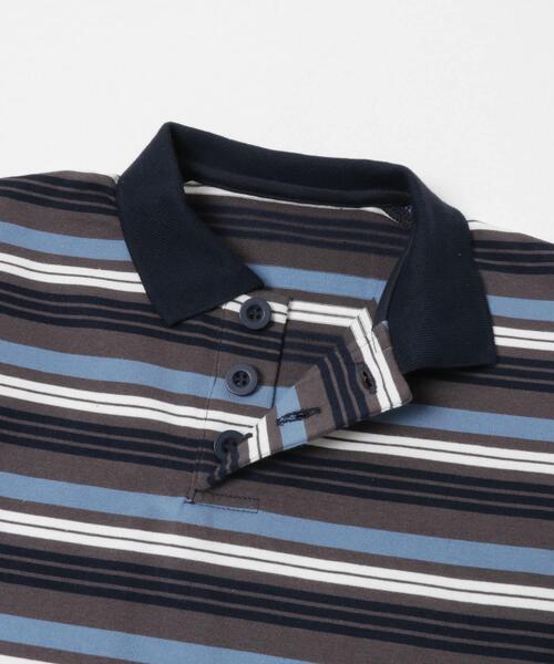 URBAN RESEARCH DOORS（アーバンリサーチドアーズ）の「マルチボーダーラガーシャツ(KIDS)（Tシャツ/カットソー・キッズ・ホワイト系その他/グレー系その他・120/135/105）」の13枚目の写真