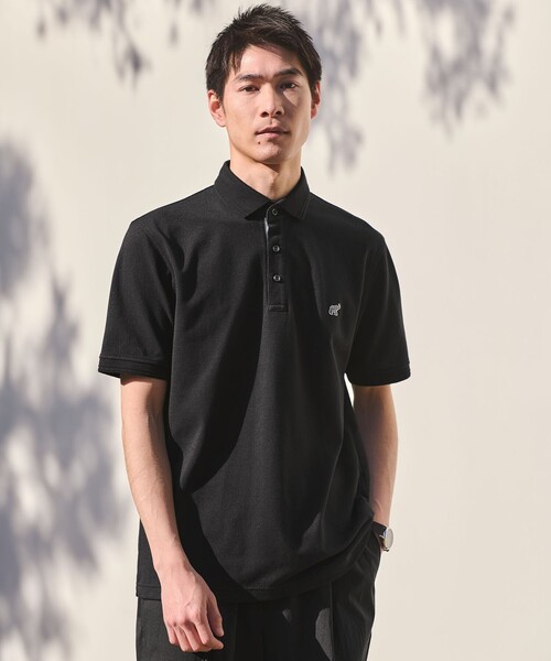 【中古美品】ブラックレーベル◇半袖ポロシャツ◇カットソー◇サイズＬＬ◇ Le TIGRE（ルティグレ） ポロシャツ 半袖 メンズ 半袖ポロシャツ