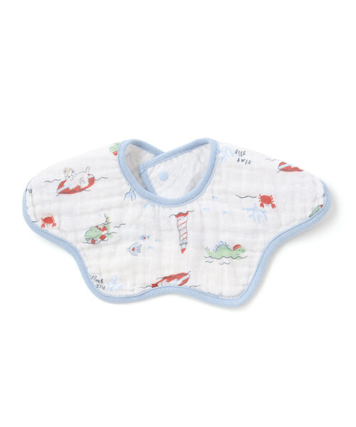 SLAP SLIP BABY（スラップスリップベビー）の「【お揃い】モチーフ総柄ガーゼスタイベビー（スタイ/よだれかけ・キッズ・ピンク系その他/ブルー系その他/ホワイト系その他・FREE）」の4枚目の写真