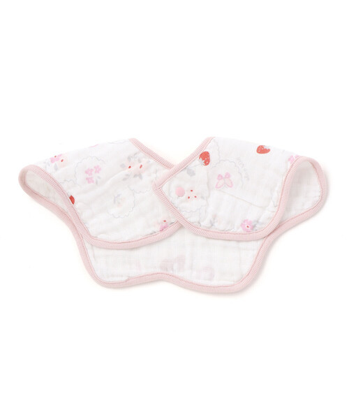 SLAP SLIP BABY（スラップスリップベビー）の「【お揃い】モチーフ総柄ガーゼスタイベビー（スタイ/よだれかけ・キッズ・ピンク系その他/ブルー系その他/ホワイト系その他・FREE）」の11枚目の写真