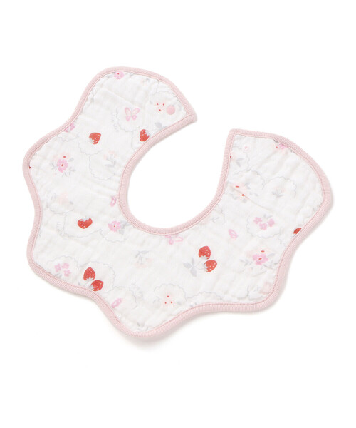 SLAP SLIP BABY（スラップスリップベビー）の「【お揃い】モチーフ総柄ガーゼスタイベビー（スタイ/よだれかけ・キッズ・ピンク系その他/ブルー系その他/ホワイト系その他・FREE）」の12枚目の写真