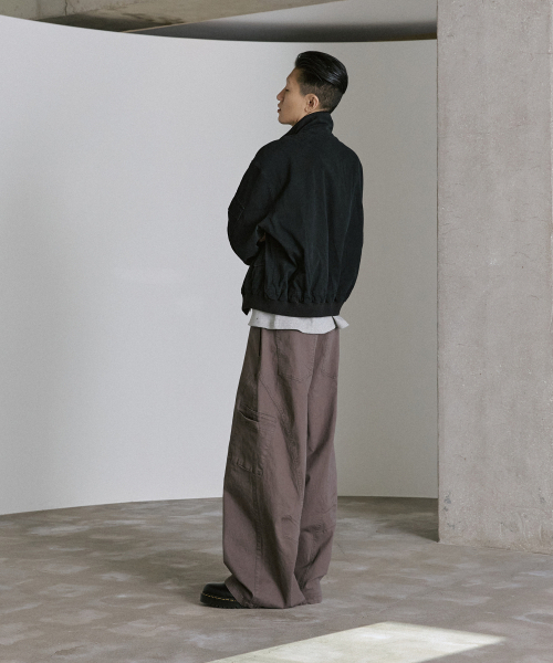 P.IN.O(ピインオ)の「ハイネックフライトジャケット - ブラック(その他アウター・メンズ・その他・MEDIUM/LARGE)」の4枚目の写真