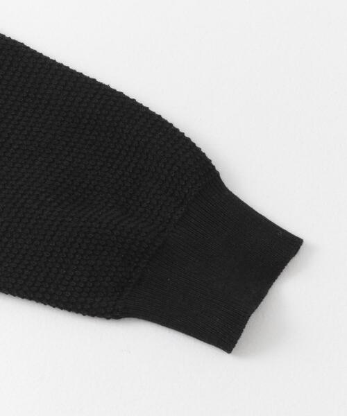 URBAN RESEARCH ROSSO MEN（アーバンリサーチロッソメン）の「『WEB限定』変形カノコスキッパーニットポロ（ニット/セーター・メンズ・ライトグレー/ネイビー/ブラック・LARGE/MEDIUM）」の9枚目の写真