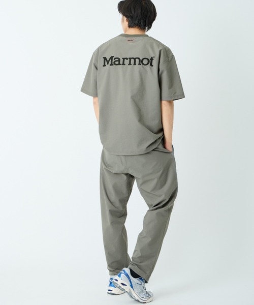 MARMOT（マーモット）の「【WEB先行予約】[Marmot/マーモット] 別注 Dot Air ワンポイント刺繍ロゴ タックパンツ (セットアップ可)（その他パンツ・レディース・ブラック/ブラウン/グレー・M/S/L/XL）」の8枚目の写真