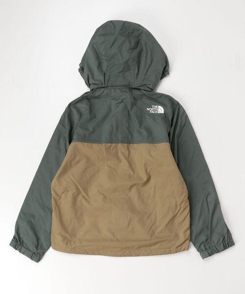 THE NORTH FACE（ザノースフェイス）の「ザ ノース フェイス THE NORTH FACE Compact Jacket コンパクトジャケット(キッズ)（ナイロンジャケット・キッズ・イエロー×グリーン/オリーブ・130cm/150cm/140cm）」の3枚目の写真