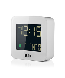 BRAUN(�u���E��)��BRAUN DIGITAL ALARM CLOCK WHITE BC08W(�u���v)