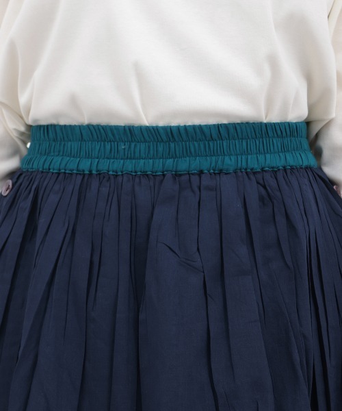 チチカカ（チチカカ）の「ロングバイカラー　パンツスカート（その他パンツ・レディース・ブラック/ネイビー/グリーン・FREE）」の12枚目の写真