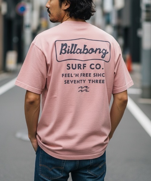 BILLABONG（ビラボン）の「BILLABONG メンズ SIGN Tシャツ 【2026年春夏モデル】/ ビラボン半袖バックプリントTシャツ（Tシャツ/カットソー・メンズ・クリーム/ブラック系その他/イエロー系その他/ピンク系その他・SMALL/MEDIUM/LARGE/X-LARGE）」の22枚目の写真