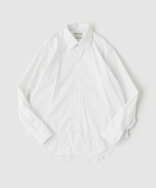 PULP/417EDIFICE(パルプフォーワンセブンエディフィス)の「CAMISAS MANOLO / カミサス マノロ STRIPES NORMAL SHIRT(シャツ/ブラウス・メンズ・ブラック・46/44)」の1枚目の写真