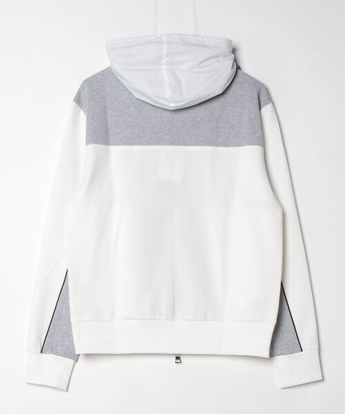 P.M.D.S.（ピー エム ディー エス）の「P.M.D.S./ピーエムディーエス/ABEL/JK3849（パーカー・メンズ・ホワイト・XL/L/M）」の2枚目の写真