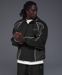 BORN TO WIN（ボーントゥウィン）の「NYLON BLOCK ANORAK JACKET [BLACK]（その他アウター）」