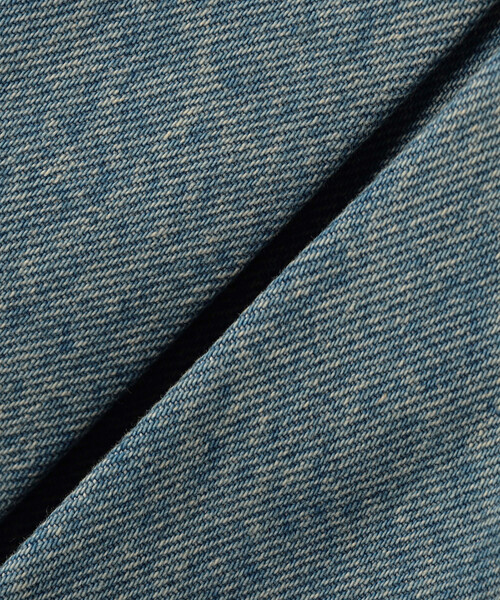 GANNI（ガニー）の「GANNI/ガニー Tint Rigid Denim Jacket / A1010057 / フロントリボン デニムジャケット（デニムジャケット・レディース・サックスブルー・36）」の10枚目の写真