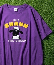 MARUKAWA（マルカワ）の「2026SS Shaun the Sheep/ひつじのショーン オーバーサイズ キャラクターサガラ刺繍 半袖Tシャツ（Tシャツ/カットソー）」
