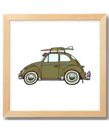 GREENROOM(�O���[�����[��)�́yKEVIN BUTLER / �P�r���E�o�g���[�z#25 VW BUG & MINI SIMMONS(�|�X�^�[/�A�[�g)