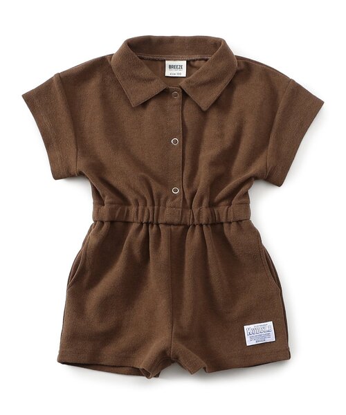 BREEZE(ブリーズ)の「【WEB限定】KUDOZ.B パイルオールインワン(つなぎ/オールインワン・キッズ・グレー/ブラウン・90/100/110/120/130/140)」の14枚目の写真