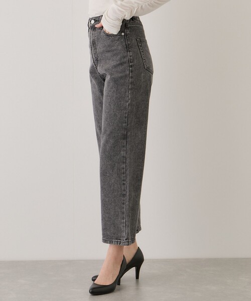 Jayro(ジャイロ)の「デニムストレートパンツ(デニムパンツ・レディース・ブラック系その他/サックスブルー・M)」の5枚目の写真