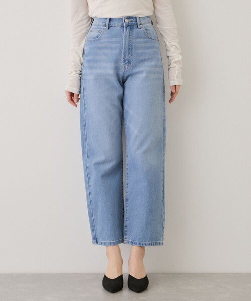 Jayro(ジャイロ)の「デニムストレートパンツ(デニムパンツ・レディース・ブラック系その他/サックスブルー・M)」の12枚目の写真