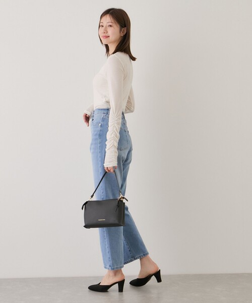 Jayro(ジャイロ)の「デニムストレートパンツ(デニムパンツ・レディース・ブラック系その他/サックスブルー・M)」の17枚目の写真