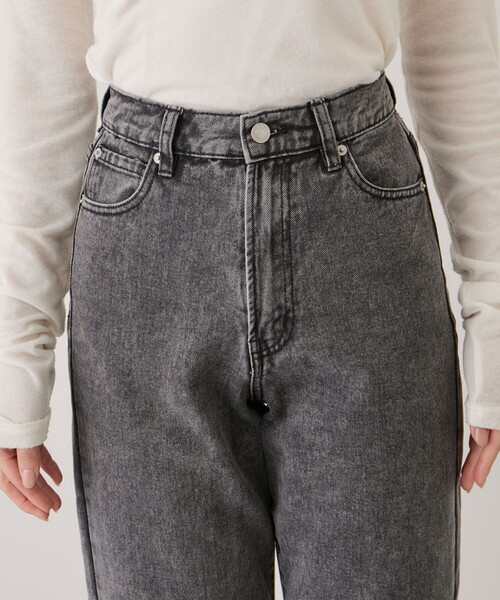 Jayro(ジャイロ)の「デニムストレートパンツ(デニムパンツ・レディース・ブラック系その他/サックスブルー・M)」の19枚目の写真