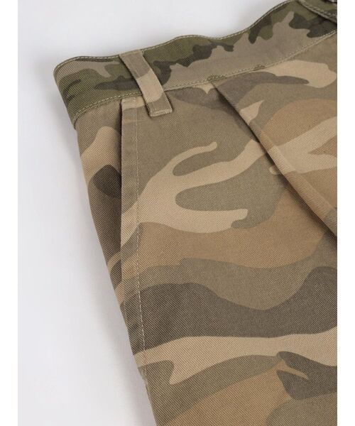 :ETHROF(イーサオブ)の「CAMOUFLAGE CARGO HALF PANTS(その他パンツ・レディース・ベージュ・MEDIUM)」の16枚目の写真