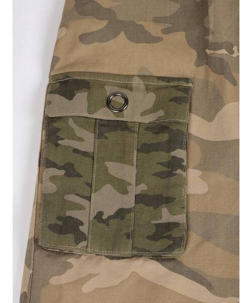 :ETHROF(イーサオブ)の「CAMOUFLAGE CARGO HALF PANTS(その他パンツ・レディース・ベージュ・MEDIUM)」の17枚目の写真