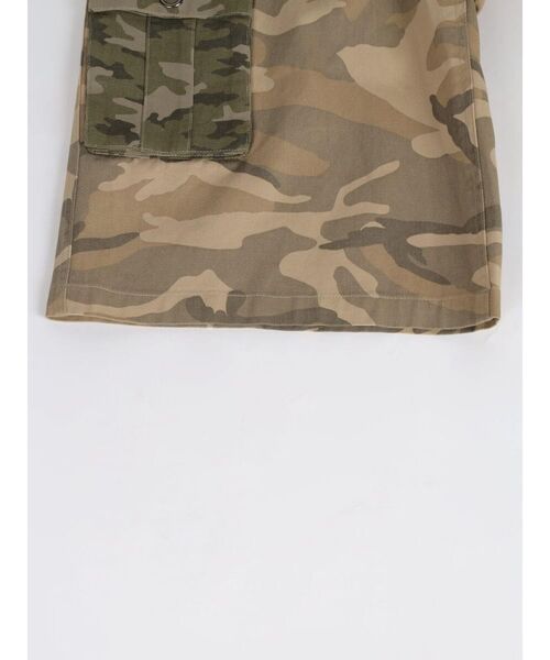 :ETHROF(イーサオブ)の「CAMOUFLAGE CARGO HALF PANTS(その他パンツ・レディース・ベージュ・MEDIUM)」の18枚目の写真
