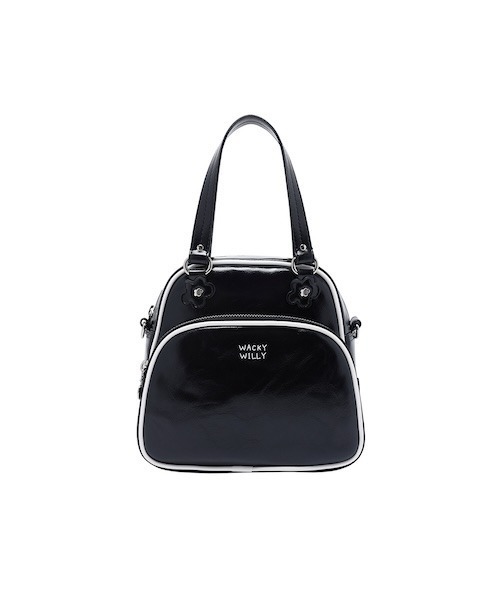Wacky WiLLy（ワッキーウィリー）の「WOMEN'S SCHOOL MINI BOWLING BAG（ハンドバッグ・レディース・ブラック・FREE）」の11枚目の写真