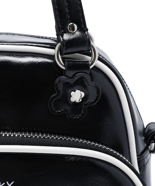 Wacky WiLLy（ワッキーウィリー）の「WOMEN'S SCHOOL MINI BOWLING BAG（ハンドバッグ・レディース・ブラック・FREE）」の6枚目の写真