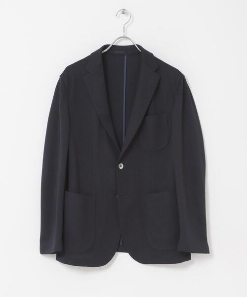 URBAN RESEARCH DOORS(アーバンリサーチドアーズ)の「LIFE STYLE TAILOR メランジニットイージージャケット(その他アウター・メンズ・カーキ/グレー/ネイビー・SMALL/LARGE/MEDIUM/X-LARGE)」の11枚目の写真
