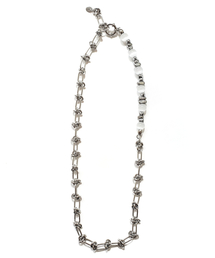 BYBE（ヴァイブ）の「White stone layered necklace（ネックレス）」