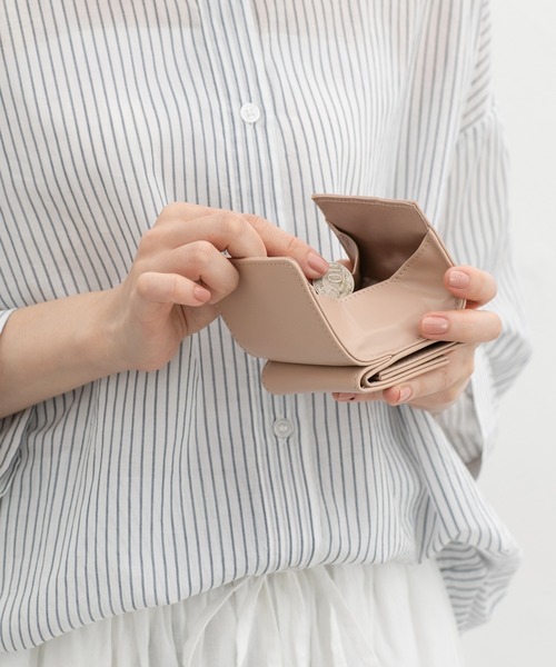 Honeys（ハニーズ）の「ミニ財布・ロゴモチーフ（財布・レディース・ブラック/ベージュ/レッド・FREE）」の9枚目の写真