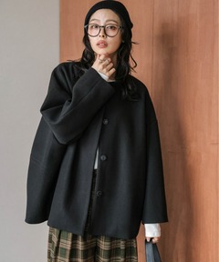 2way Basic Soutien Collar Coat 2way - ベーシックステンカラーコート