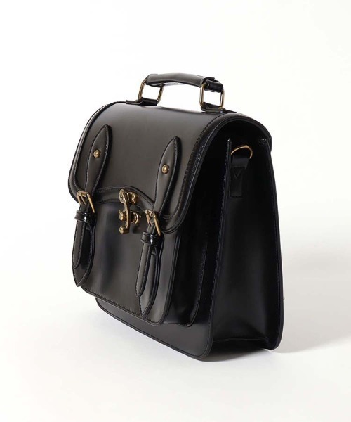 Bleu Bleuet(ブルーブルーエ)の「3WAYサッチェルショルダー(ショルダーバッグ・レディース・ブラック/ワイン/ブラウン・FREE)」の8枚目の写真